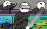 Stick Figure Badminton 2