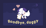 goodbye, doggy