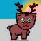 Virtual pet Reindeer